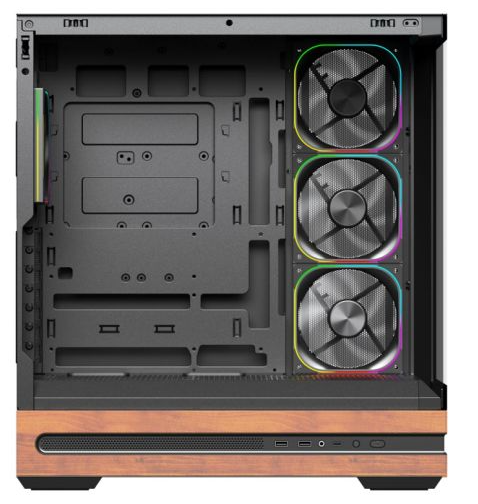 Vida Elegance Black ARGB Gaming Case