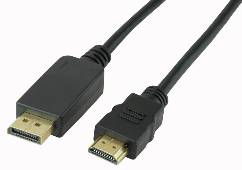 DisplayPort to HDMI Cable