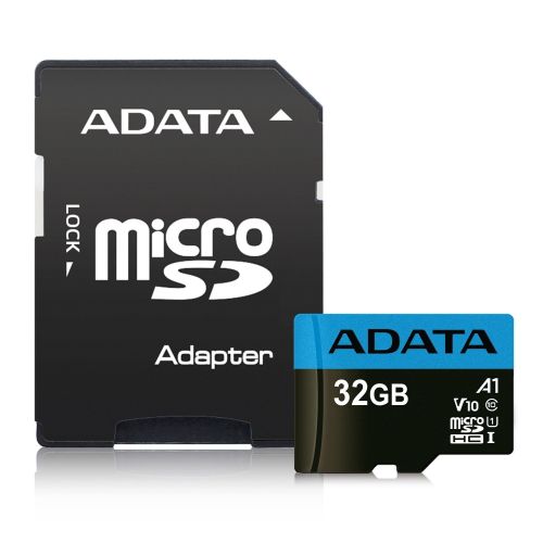 ADATA Premier MicroSDHC Card with SD Adapter