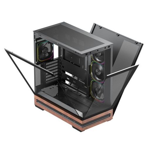 Vida Elegance Black ARGB Gaming Case